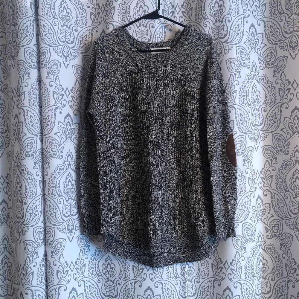Elbow Patch Pullover